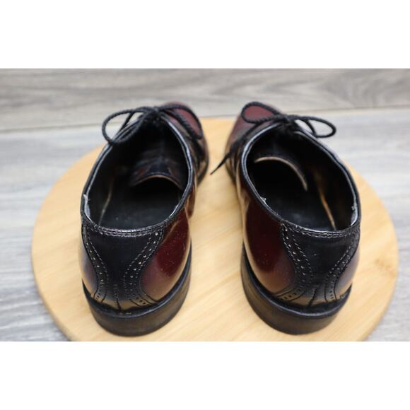 Goodyear Shoe Mens 9 M Neolite Brown Black Oxford Dress Almond Toe Leather main image 4